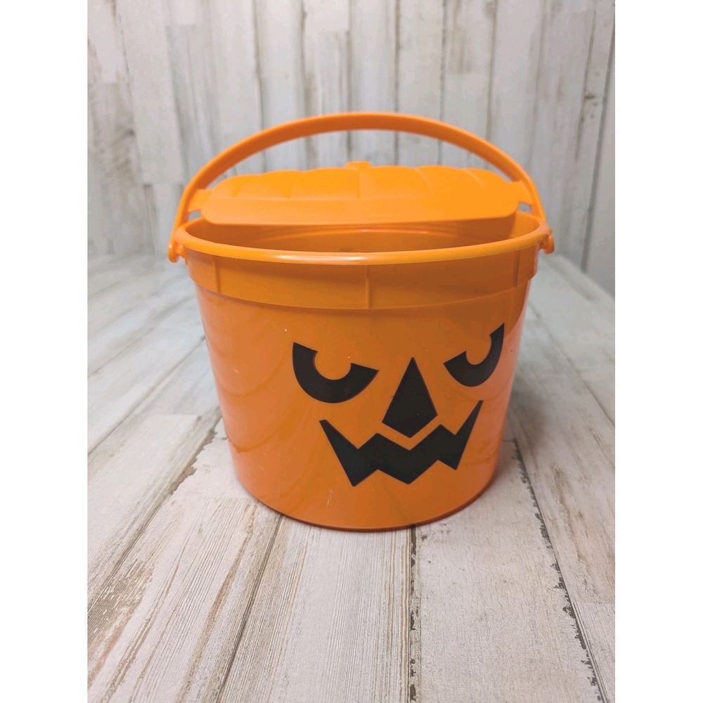 2022 McDonalds Halloween Happy Meal Orange‎ Boo Bucket McPunk'n